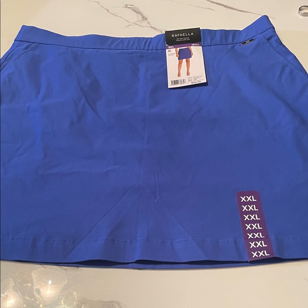 Rafaella Vibrant Blue Skirt XXL